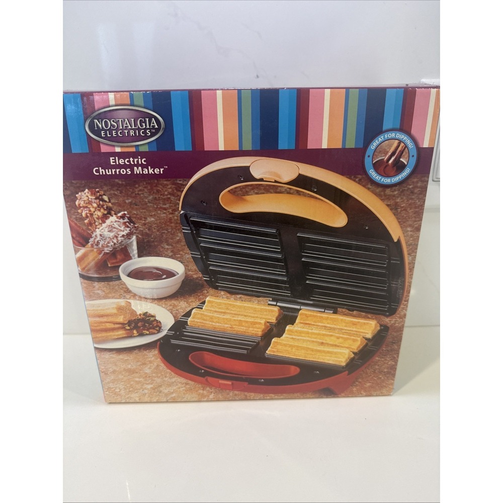 Nostalgia Electrics Churros Maker Machine CSM-600 Churro At Home NIB